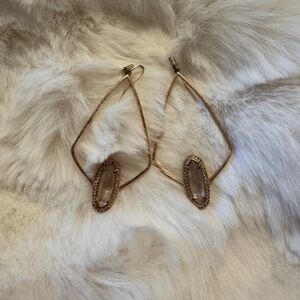 Kendra Scott Rose Gold Drop Earrings